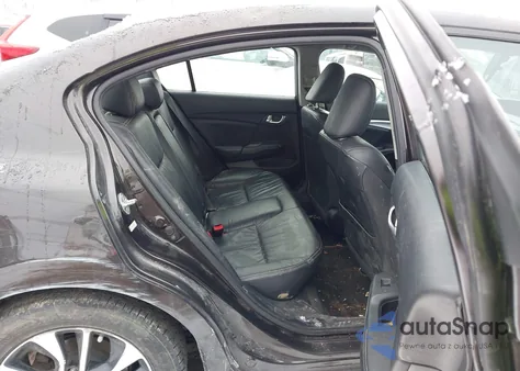 2013 Honda Civic Ex-L from USA, damaged, VIN 19XFB2F97DE037873